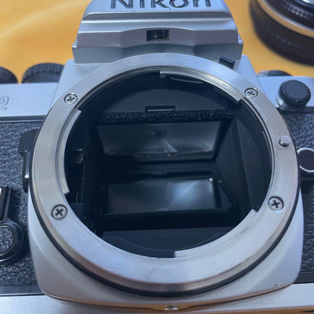 Nikon NewFM2 フィルムカメラ　シルバー NIKKOR 50mm