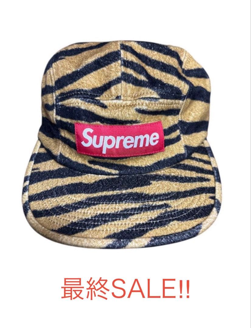 Supreme Wool Camp Cap タイガーカモ 豹柄