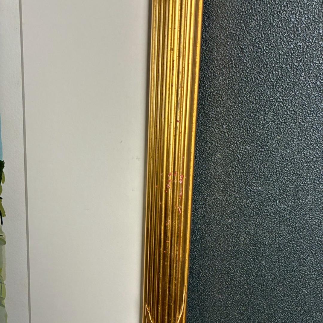 児玉幸雄「村の朝市」リトグラフ 直筆サイン有 お洒落な額装 パリ フランス