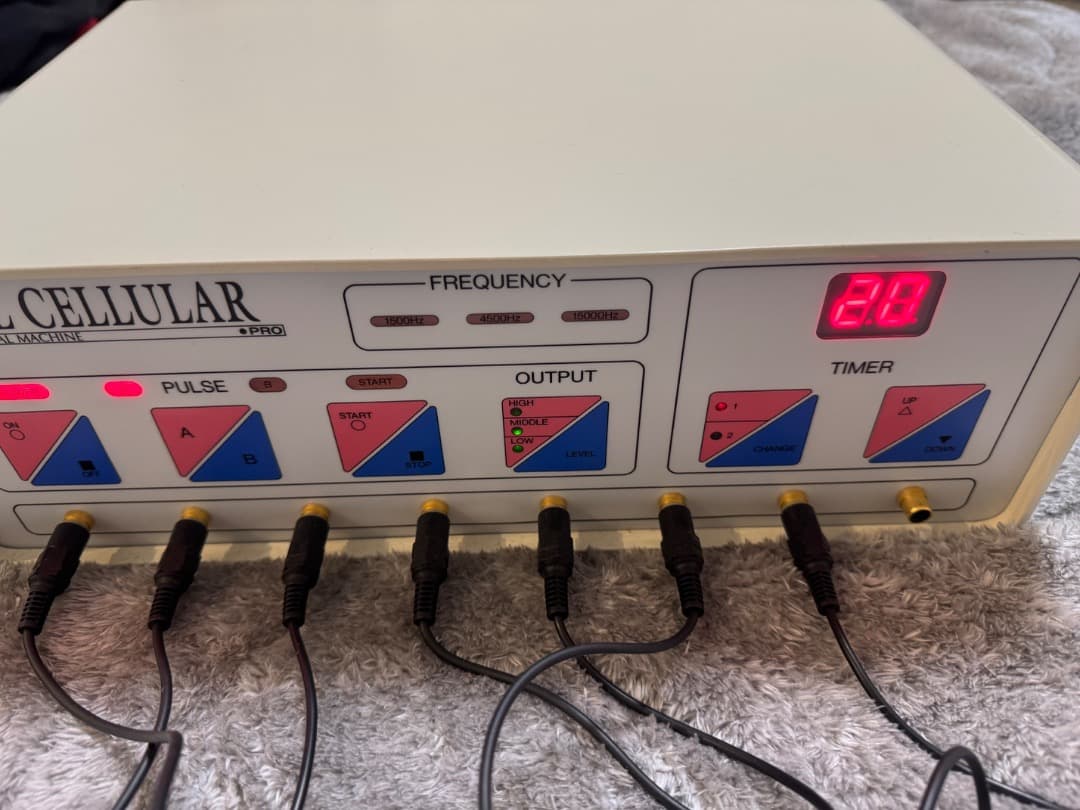 バイオニックセルサーと布マスク3枚　業務用美容機器　シェレーヌ社