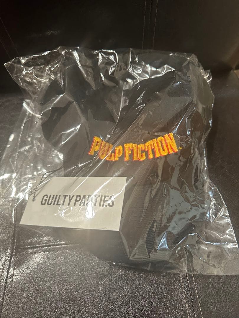 ワコマリア　PULP FICTION キャップ ブラック