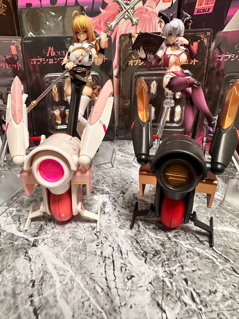 スネイルシェル4体、バニー号2種、フットパーツ、衣装セット　蝸之殻