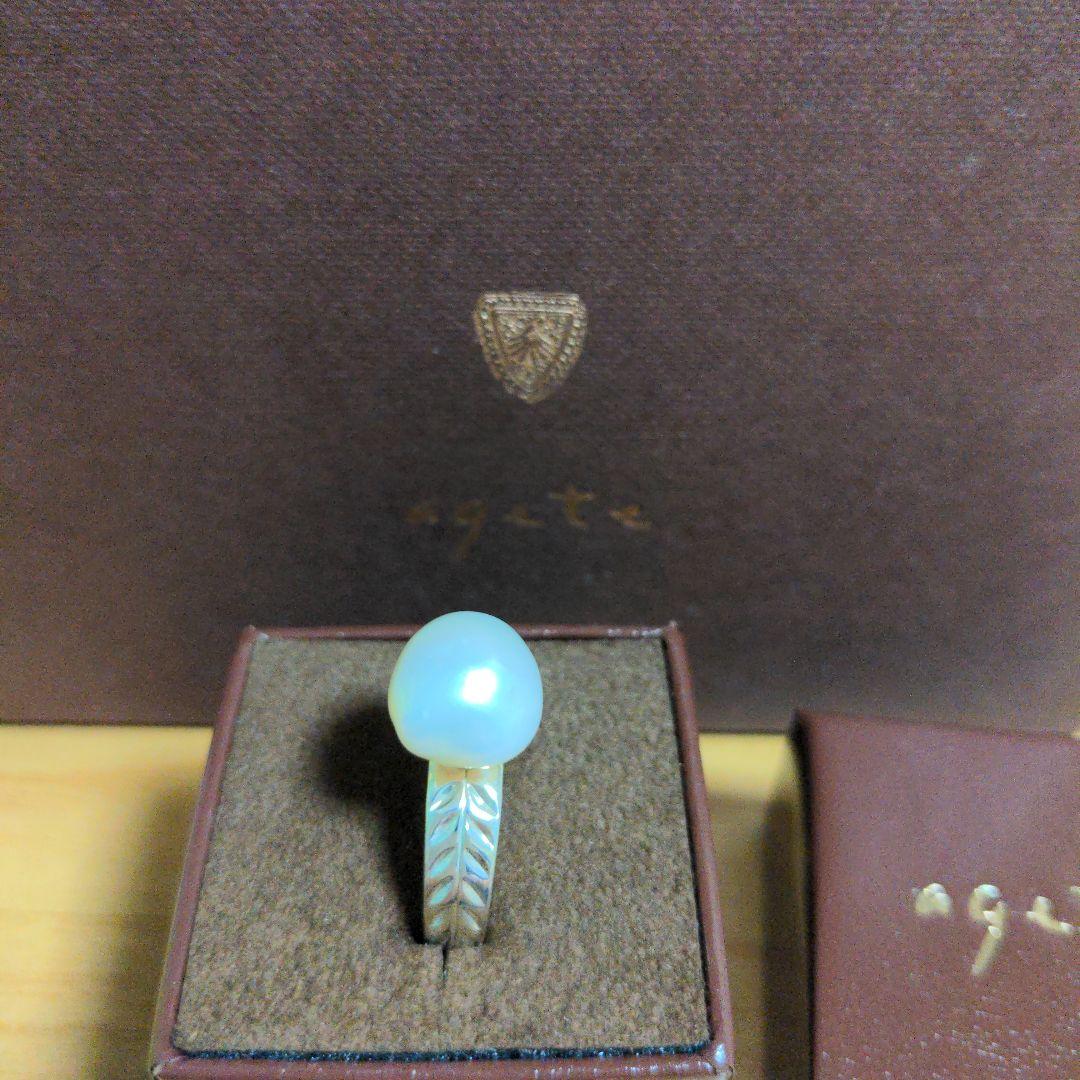 1月12日まで☆agete☆淡水パールリング