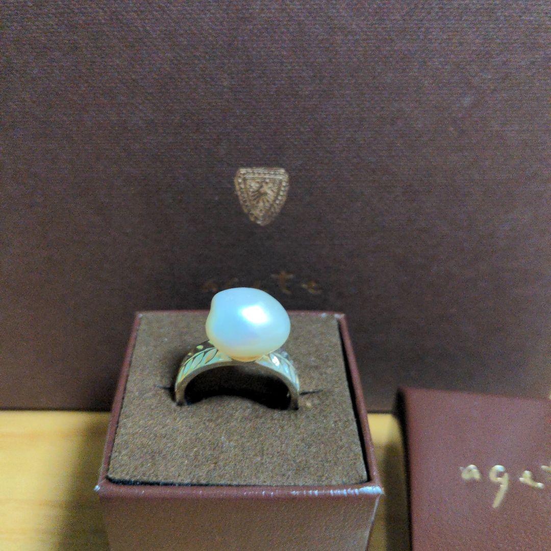 1月12日まで☆agete☆淡水パールリング