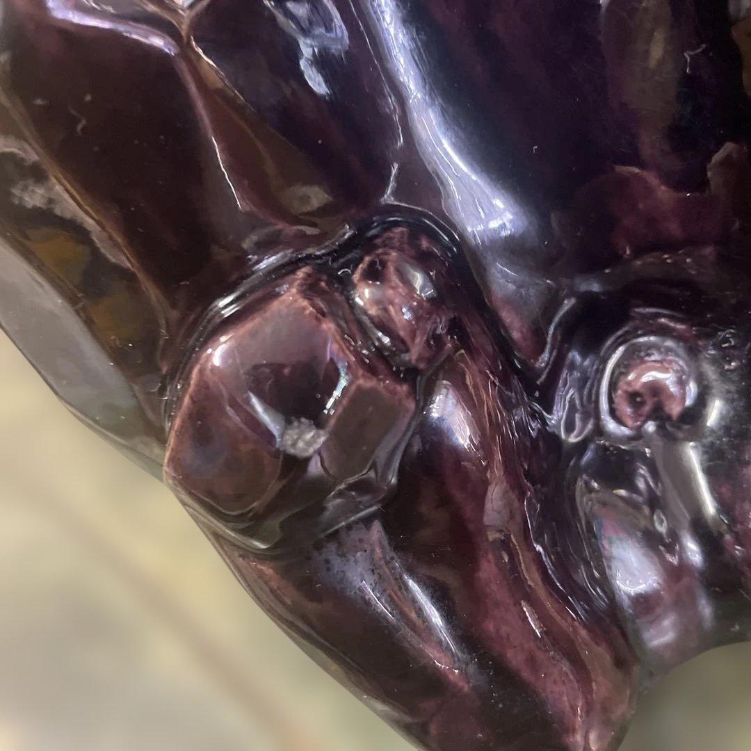 九谷焼猿の置き物　石川県伝統工芸品 日本美術　骨董　干支の猿　在名あり