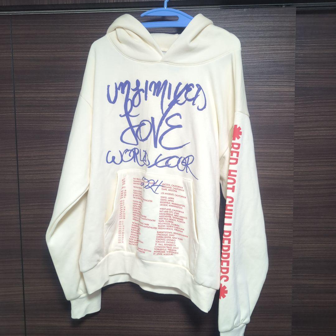 レッド・ホット・チリ・ペッパーズ　レッチリ　2024 パーカー Mサイズ