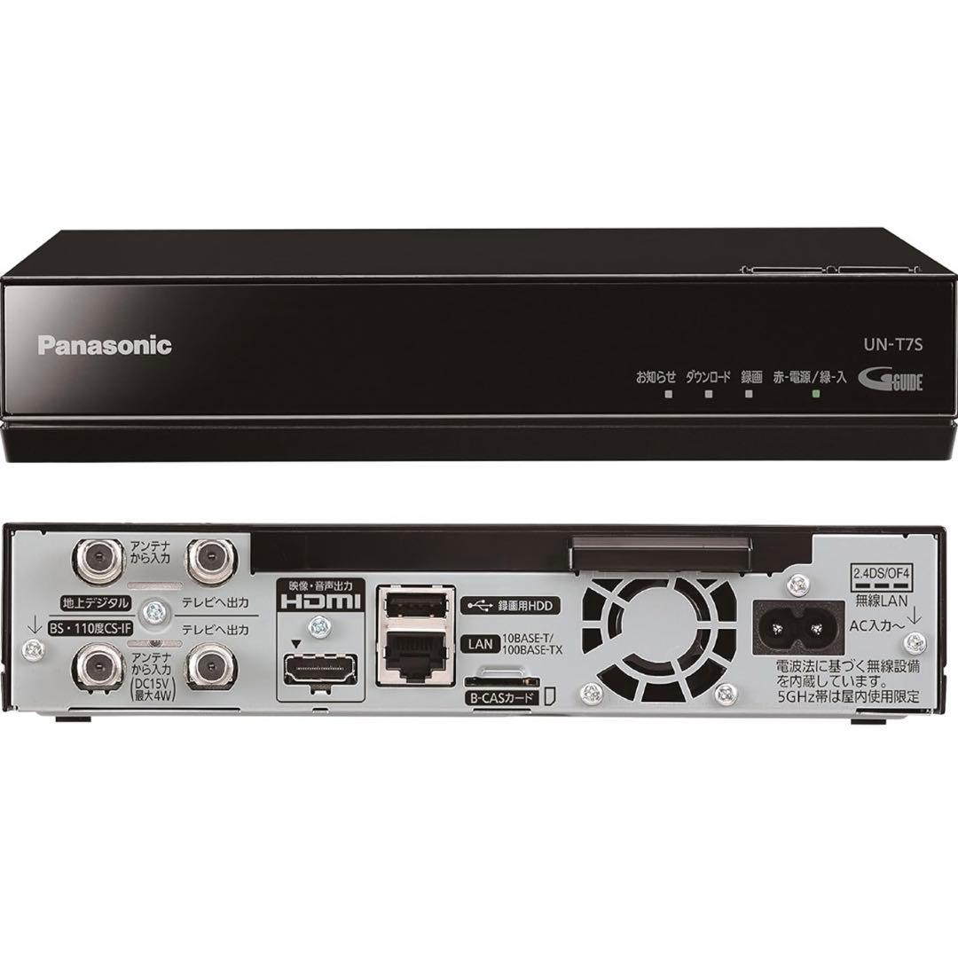 6042【未開封品】パナソニック UN-10T7-W 500GB レコーダー付