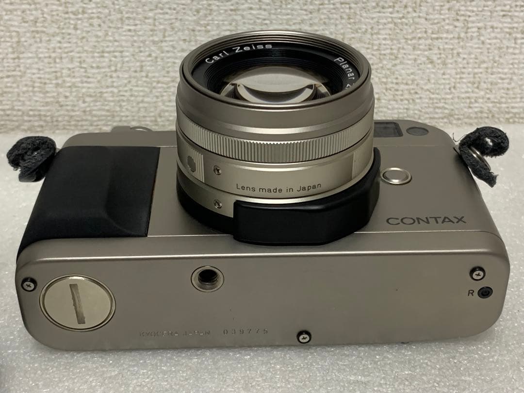 CONTAX G1 Planar 2 45 フード付き