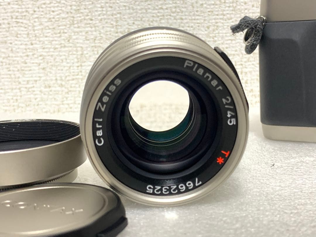 CONTAX G1 Planar 2 45 フード付き