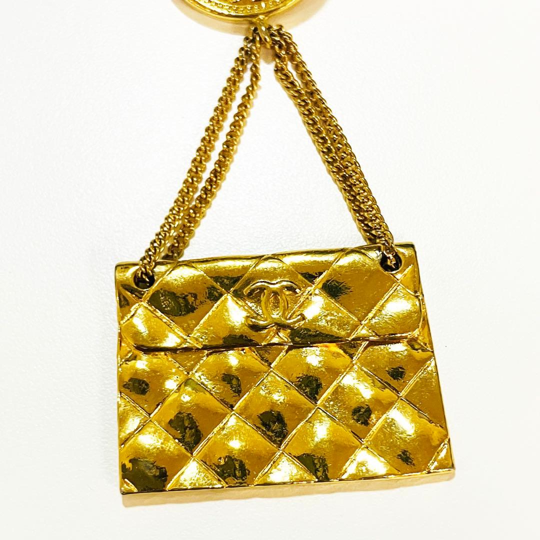 CHANEL ゴールド マトラッセ& ココマーク　ブローチ