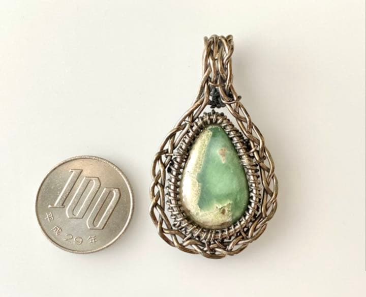 クリソプレーズ シルバー925 天然石 ルース
