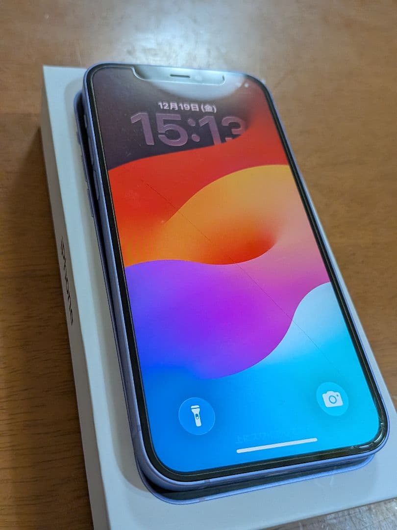 iPhone 12 256GB パープル SIMフリー バッテリー85%