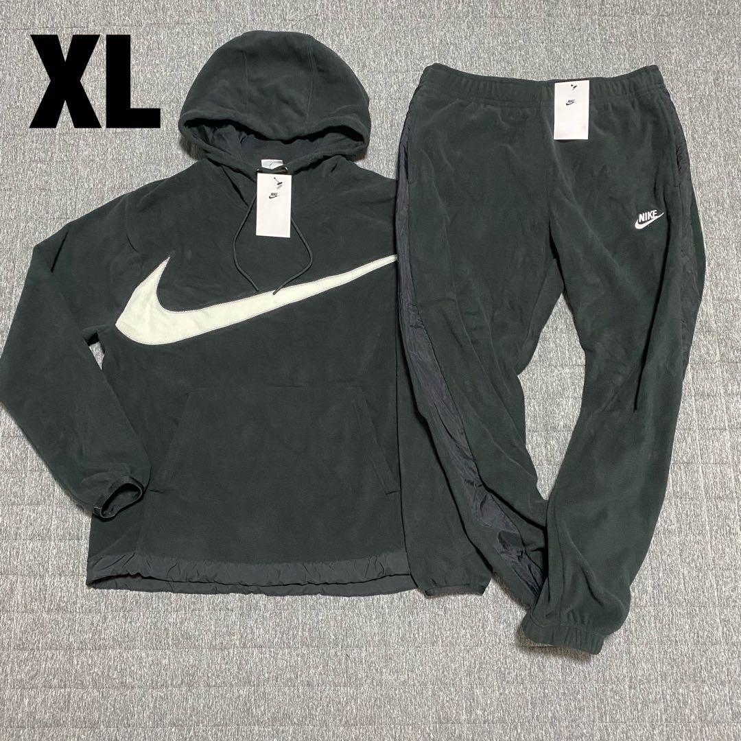 ナイキ フリースパーカー フリースパンツ XL 上下セットアップ