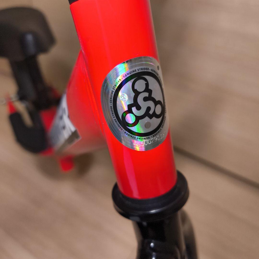 良品 STRIDER バランスバイク レッド　12インチ SPORT スポーツ