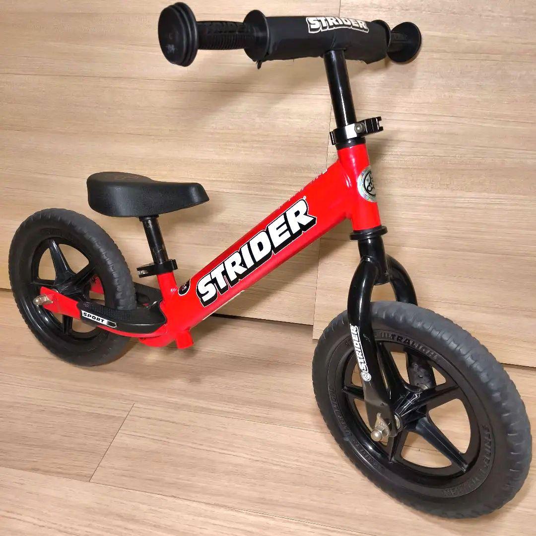 良品 STRIDER バランスバイク レッド　12インチ SPORT スポーツ