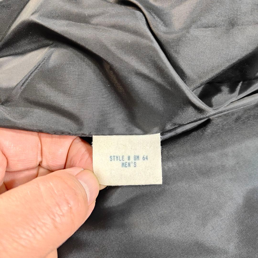 希少USA　80s エルエルビーン　レザージャケット　ブルゾン　山羊革　黒　M