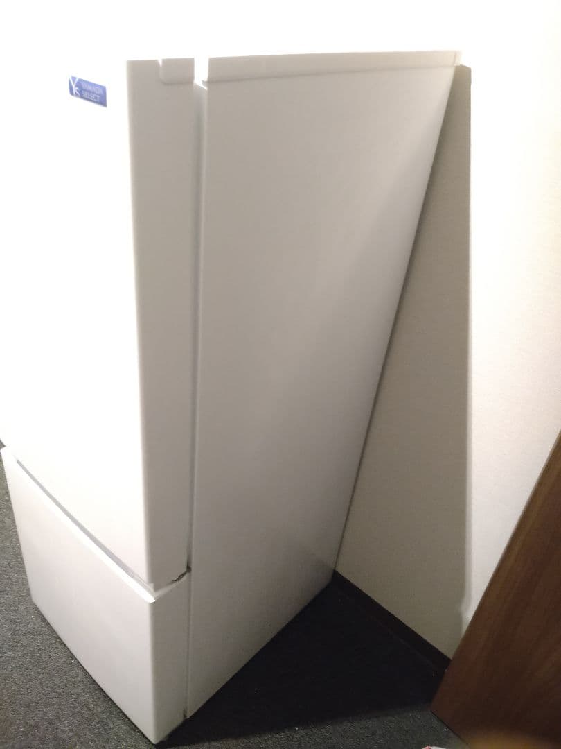 ヤマダセレクト 2ドア冷蔵庫 YRZ-F15G1 ホワイト 右開き・156L