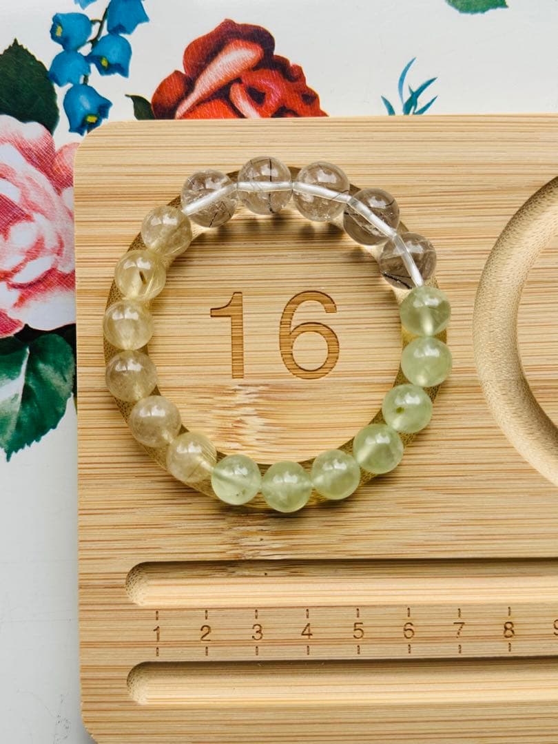 ユニドロブレスレット　グリーン系