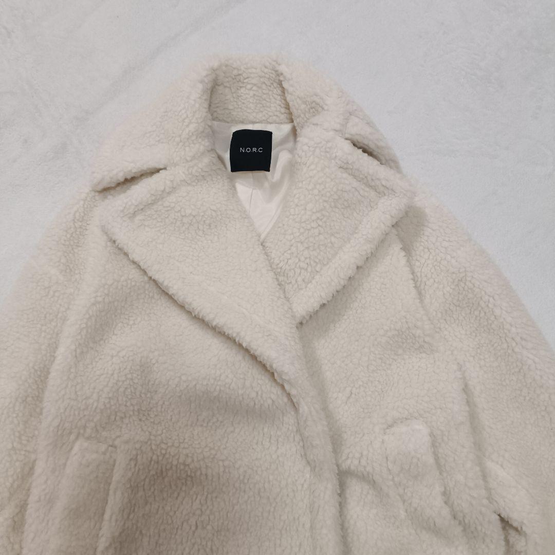 ノーク　ボアコート　テディベア　オーバーサイズ　Sサイズ