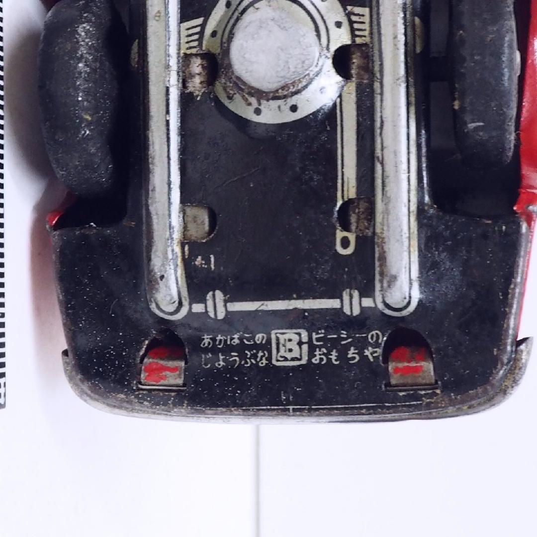 萬代屋【ダットサン セダン1000赤】ブリキtin toy car自動車【箱無】