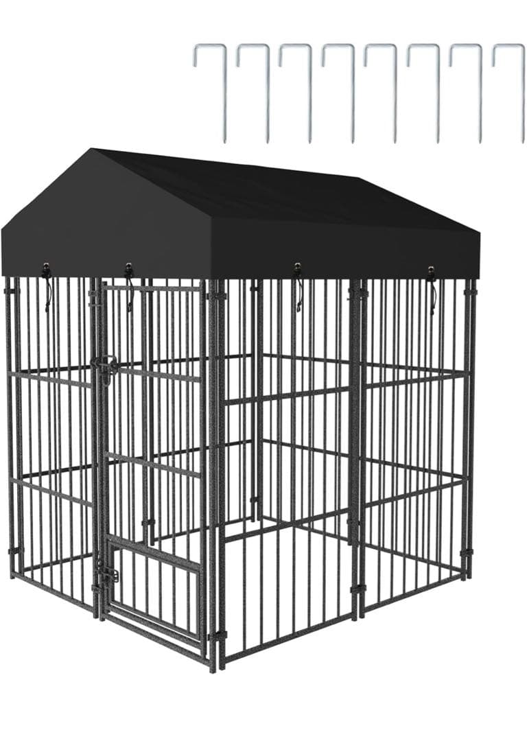 ペットケージ　金属製　屋外　テント　新品未使用　　7/20まで出品