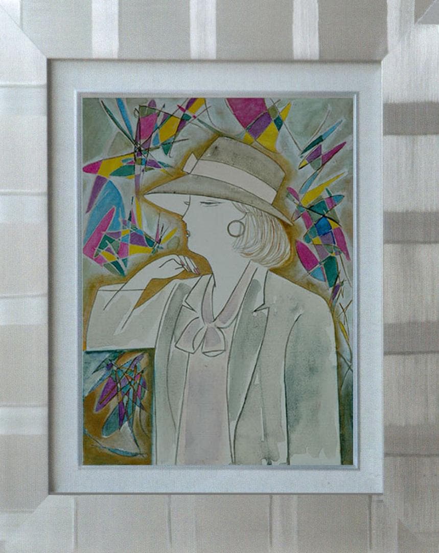 油絵 菅家令子 絵 絵画 インテリア F4-071412 人物 女性像