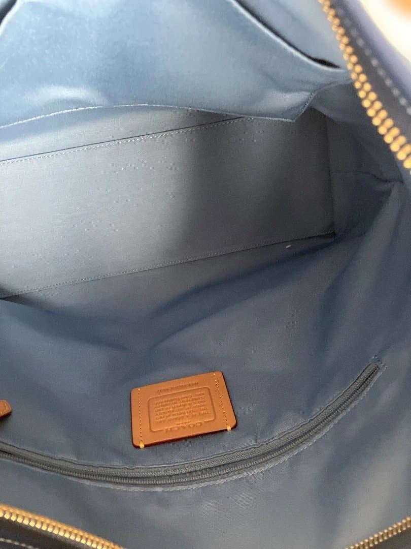 専用　コーチ シグネチャー デニム ショルダー バッグ ブルー CY697