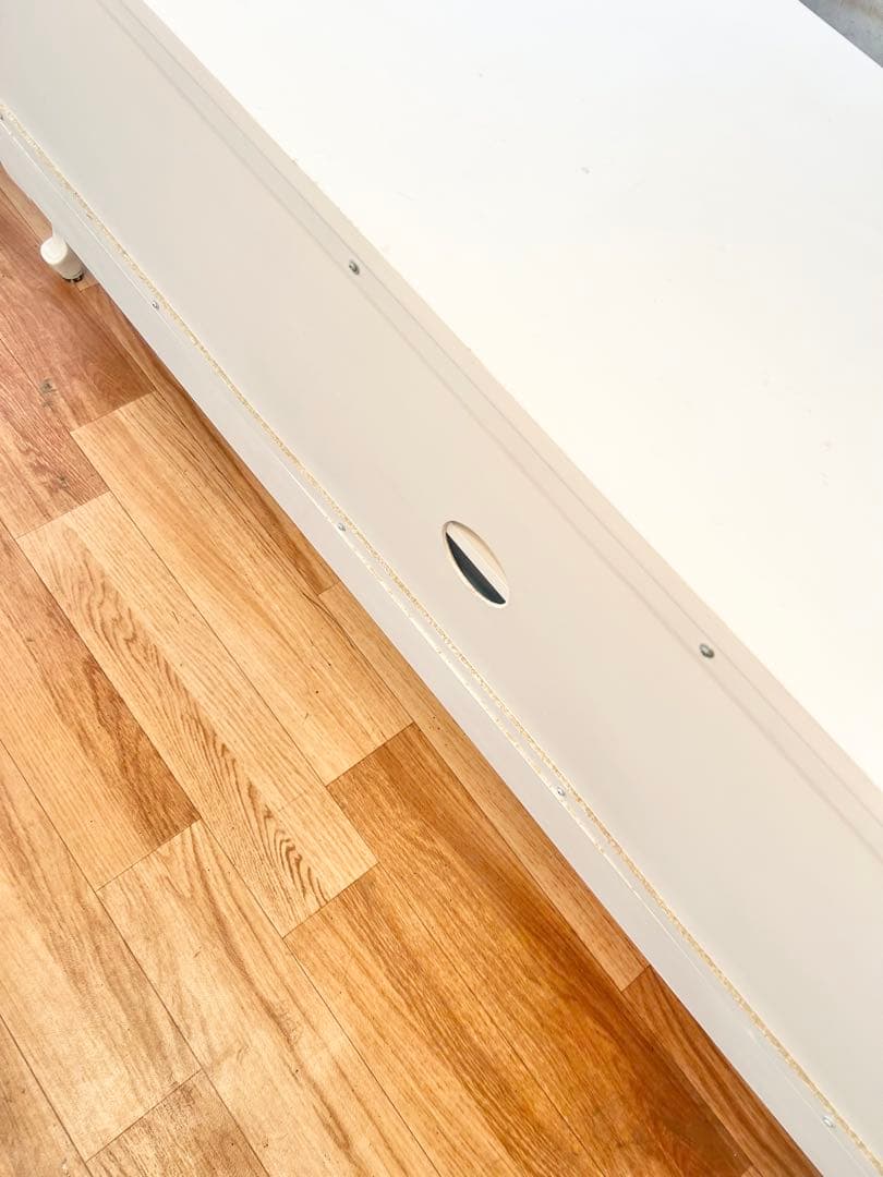 664 プリンセスローズ様ホワイト 白　猫脚 150 イタリア　リビング　a