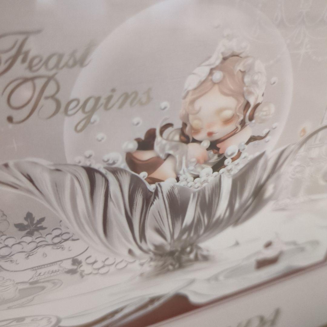 麻*腐様 POP MART SKULLPANDA スカルパンダ スノードーム