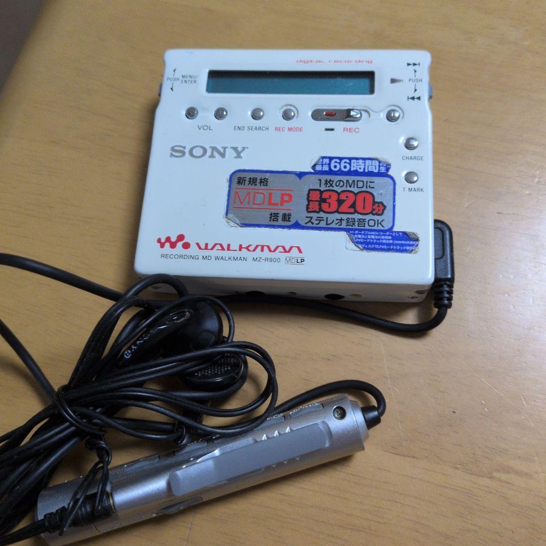 オーディオ機器　MDウォークマン　SONY　MZ-R900　ソニー