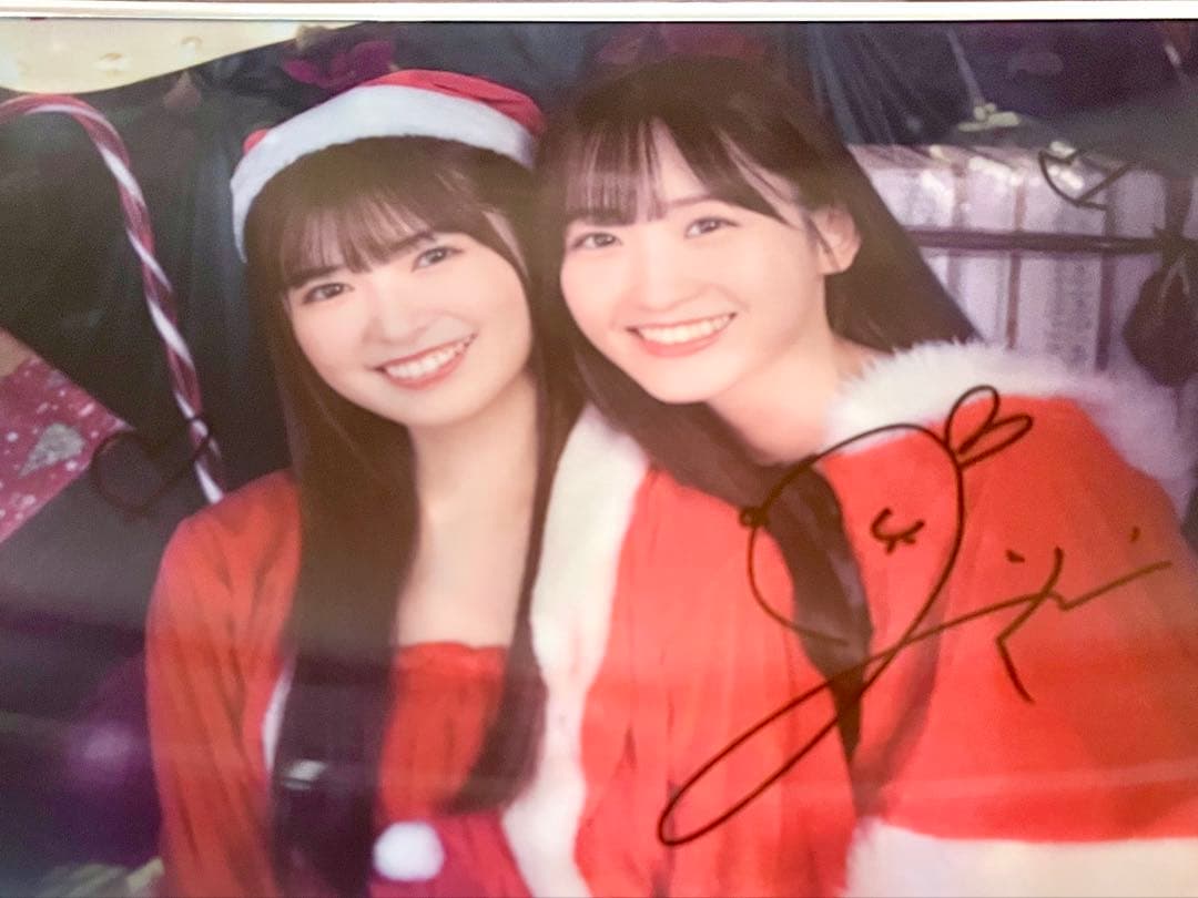 乃木坂46 一ノ瀬美空 / 小川彩 直筆サイン入り レンチキュラー