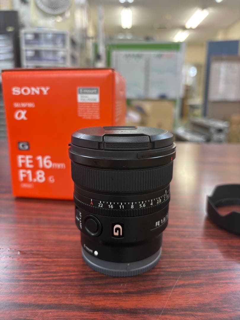 Sony FE 16mm F1.8 G レンズ