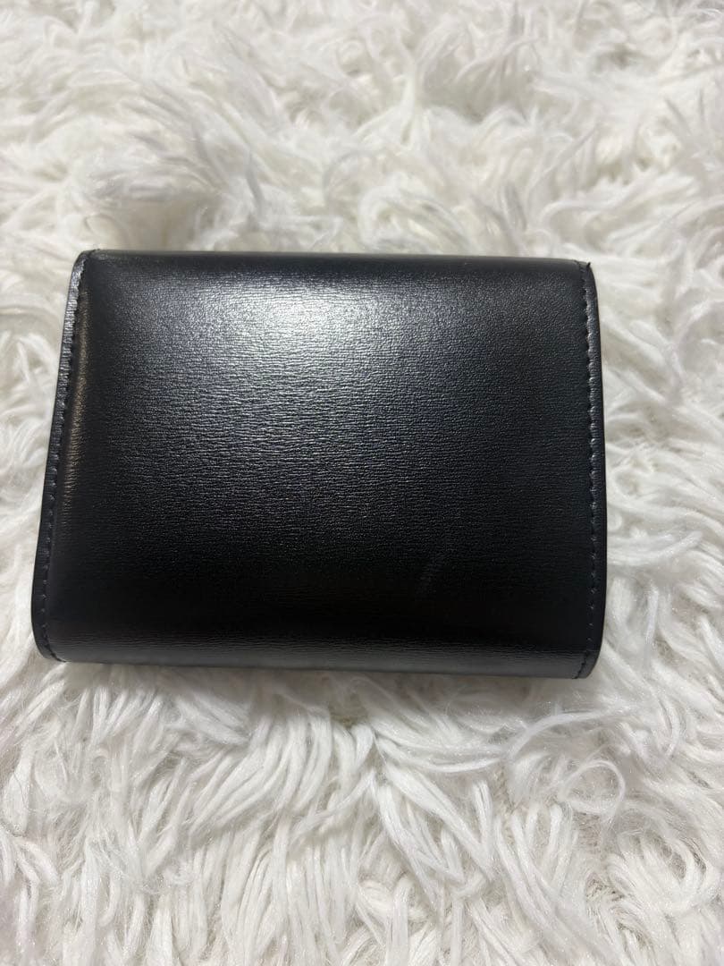 CELINE トリオンフ　ブラック 三つ折り財布　セリーヌ