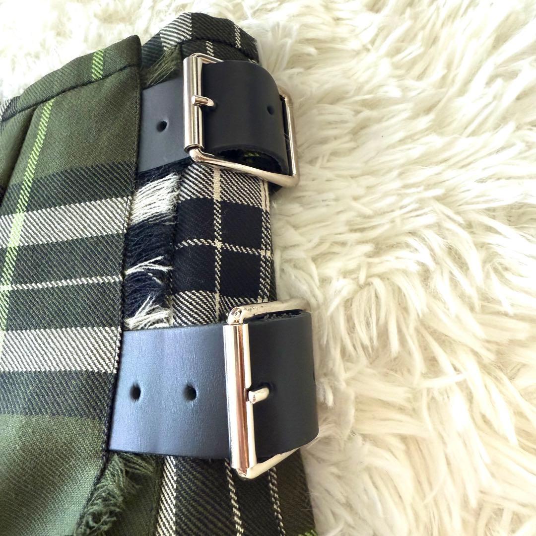 新品✨オニールオブダブリン プリーツ ラップスカート チェック