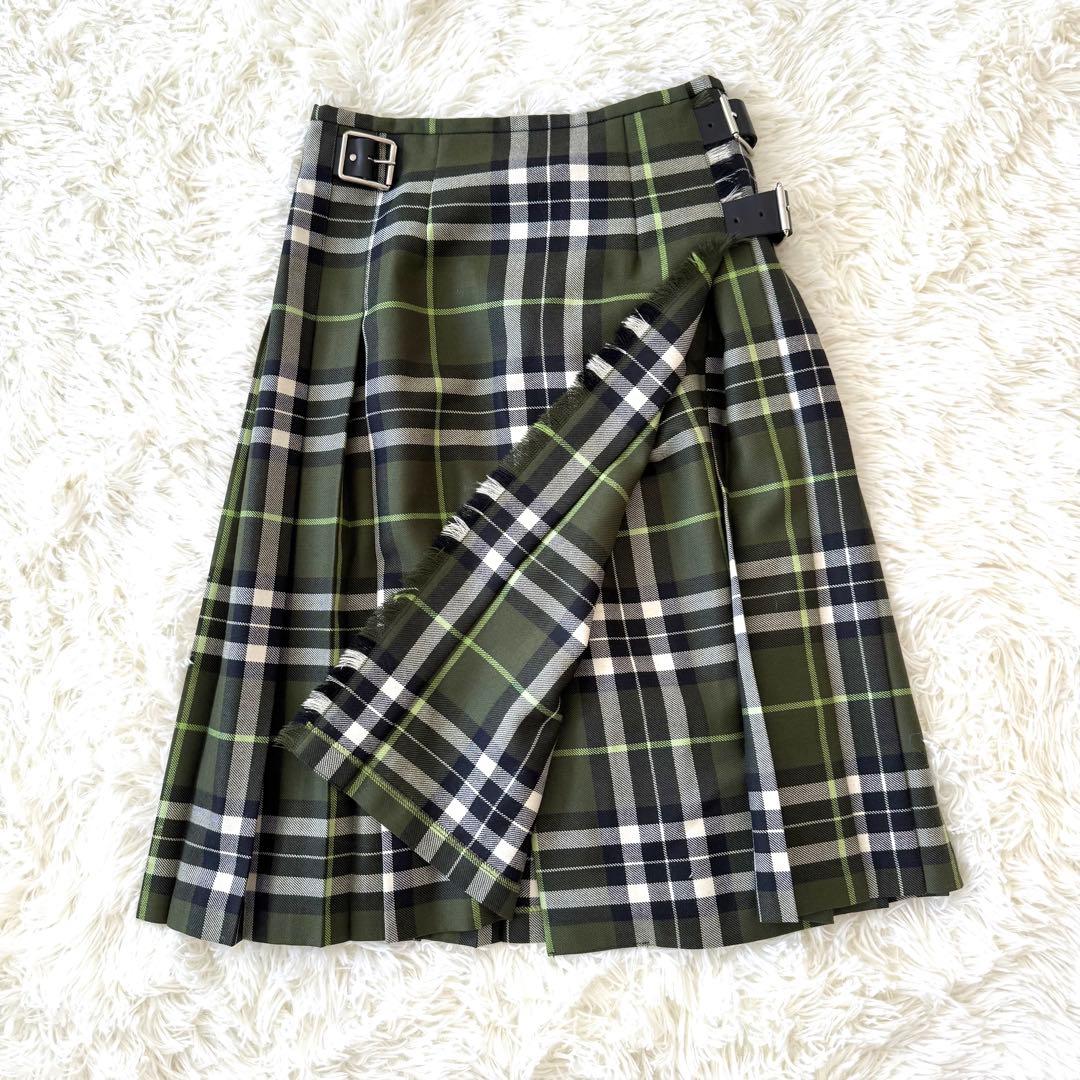 新品✨オニールオブダブリン プリーツ ラップスカート チェック