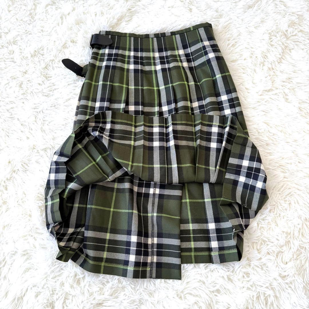 新品✨オニールオブダブリン プリーツ ラップスカート チェック