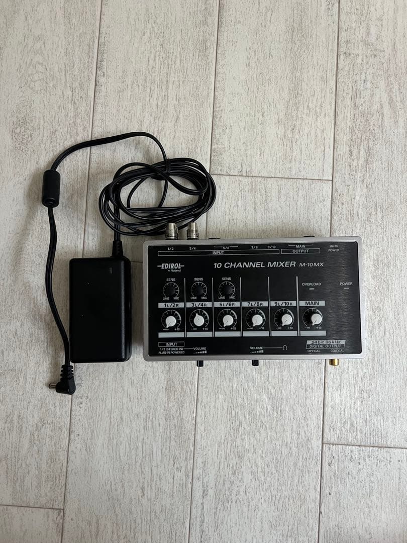 【最終価格】EDIROL 10チャンネルミキサー M-10MX