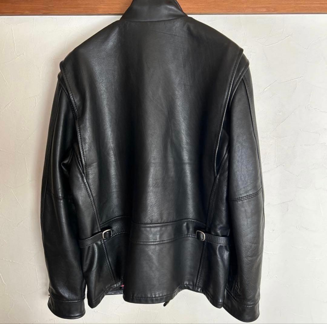 Schott シングルライダースジャケット XL