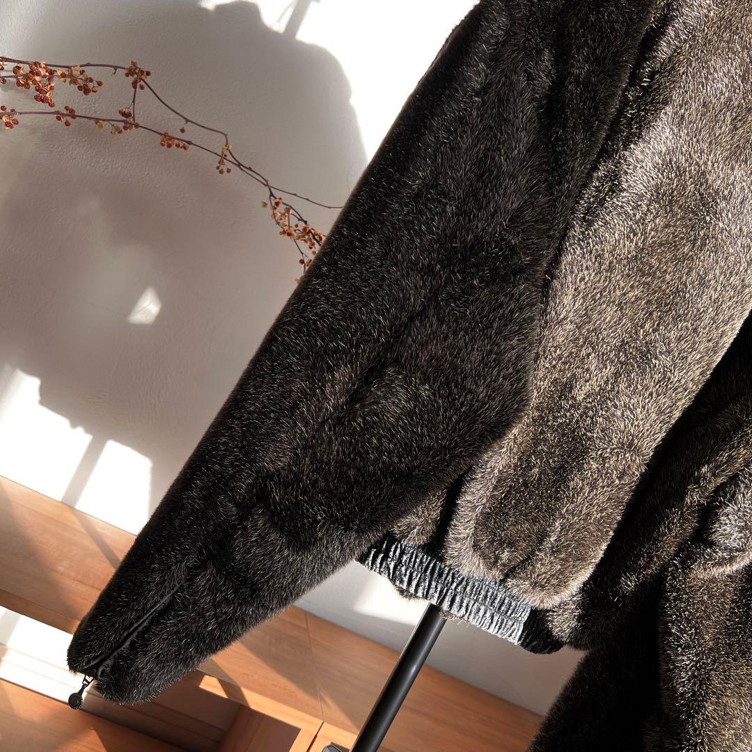 90s Gianni Versace ファー ジャケット ブルゾン ヴィンテージ