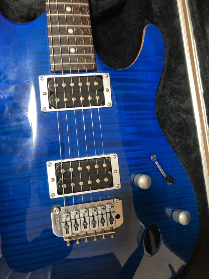 ギター Ibanez SA220FM Bright Blue