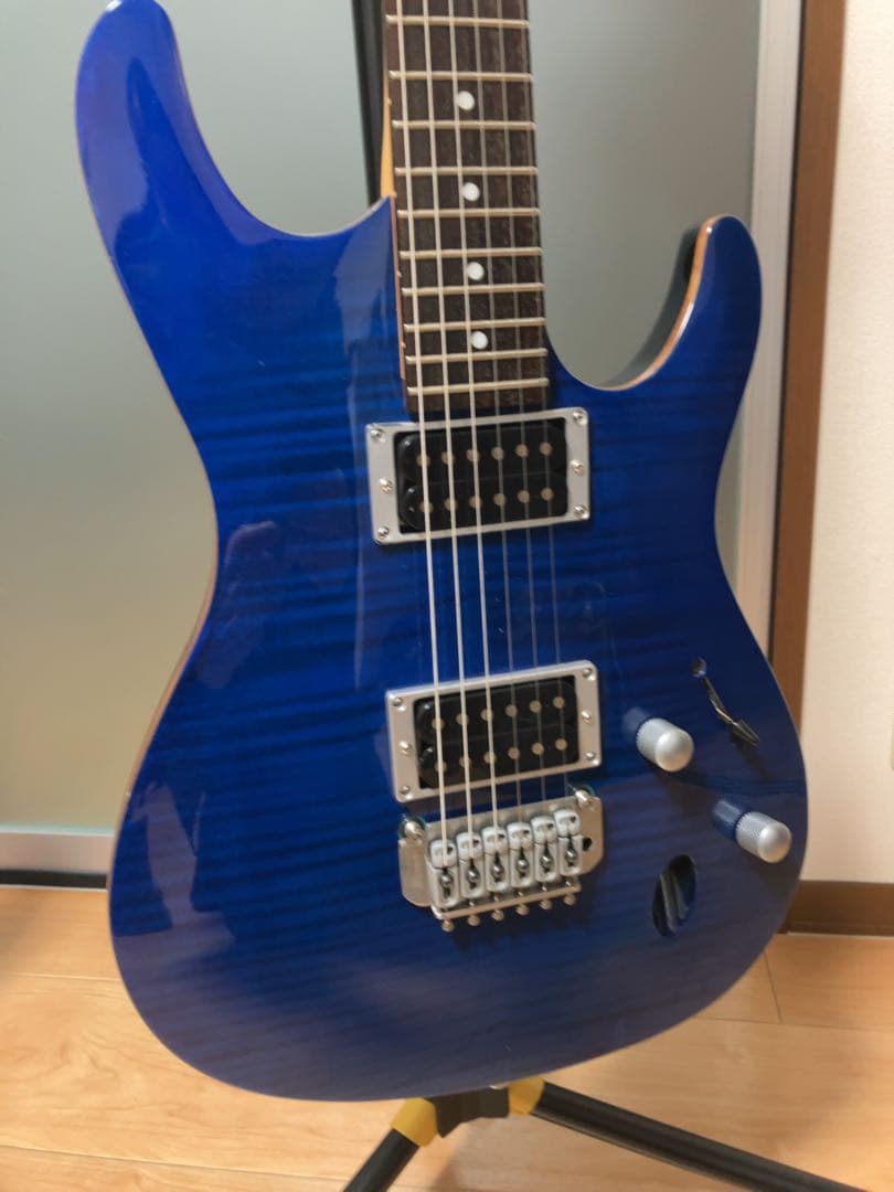 ギター Ibanez SA220FM Bright Blue