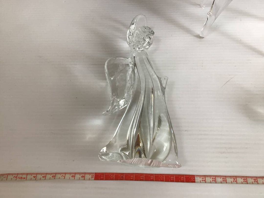 Y945 MultiGlass 5点 ガラス 置物 動物/天使 現状品