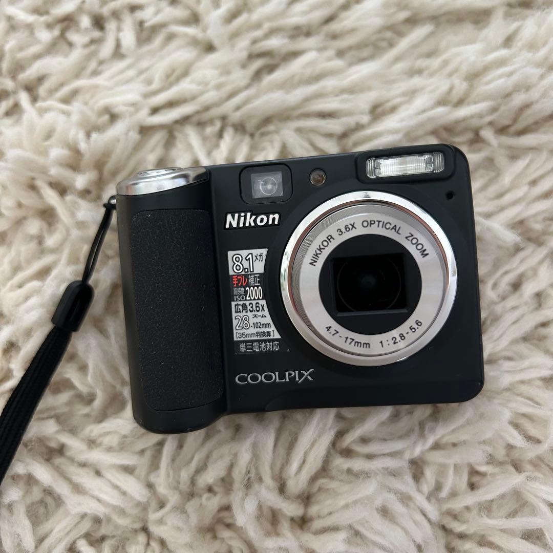 【✨平成レトロ✨】 Nikon COOLPIX P50 コンデジ ブラック