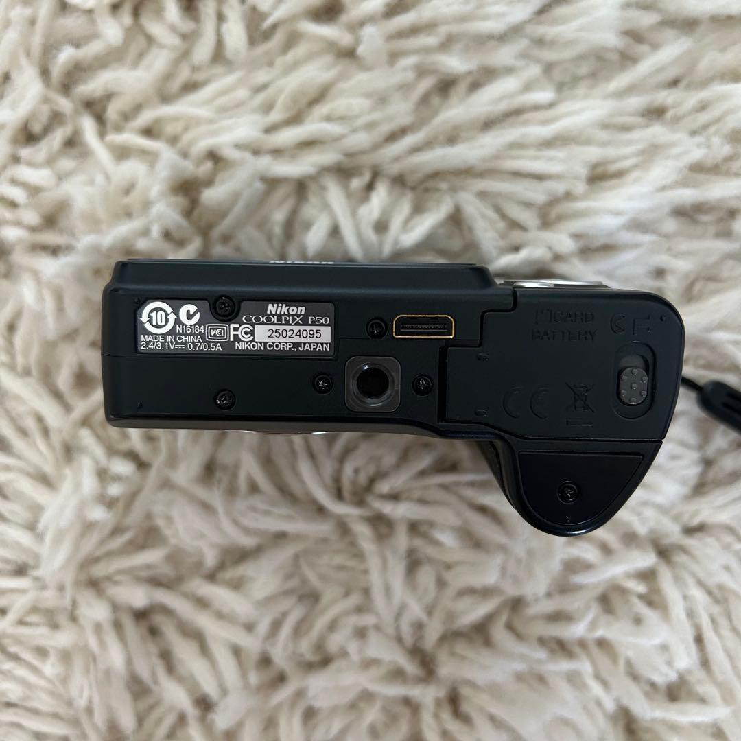 【✨平成レトロ✨】 Nikon COOLPIX P50 コンデジ ブラック