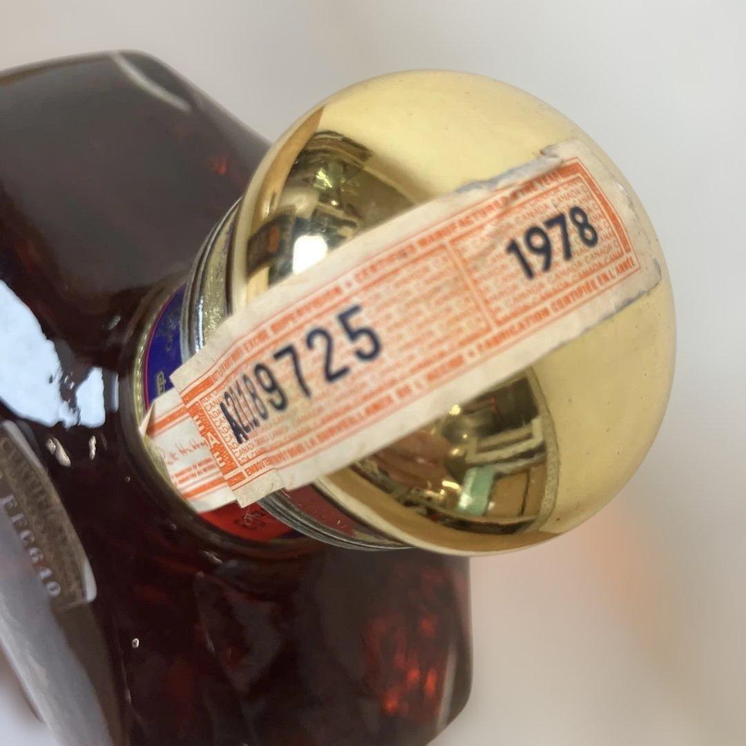 未開栓750mlウイスキー クラウンロイヤル リミテッドエディション1978