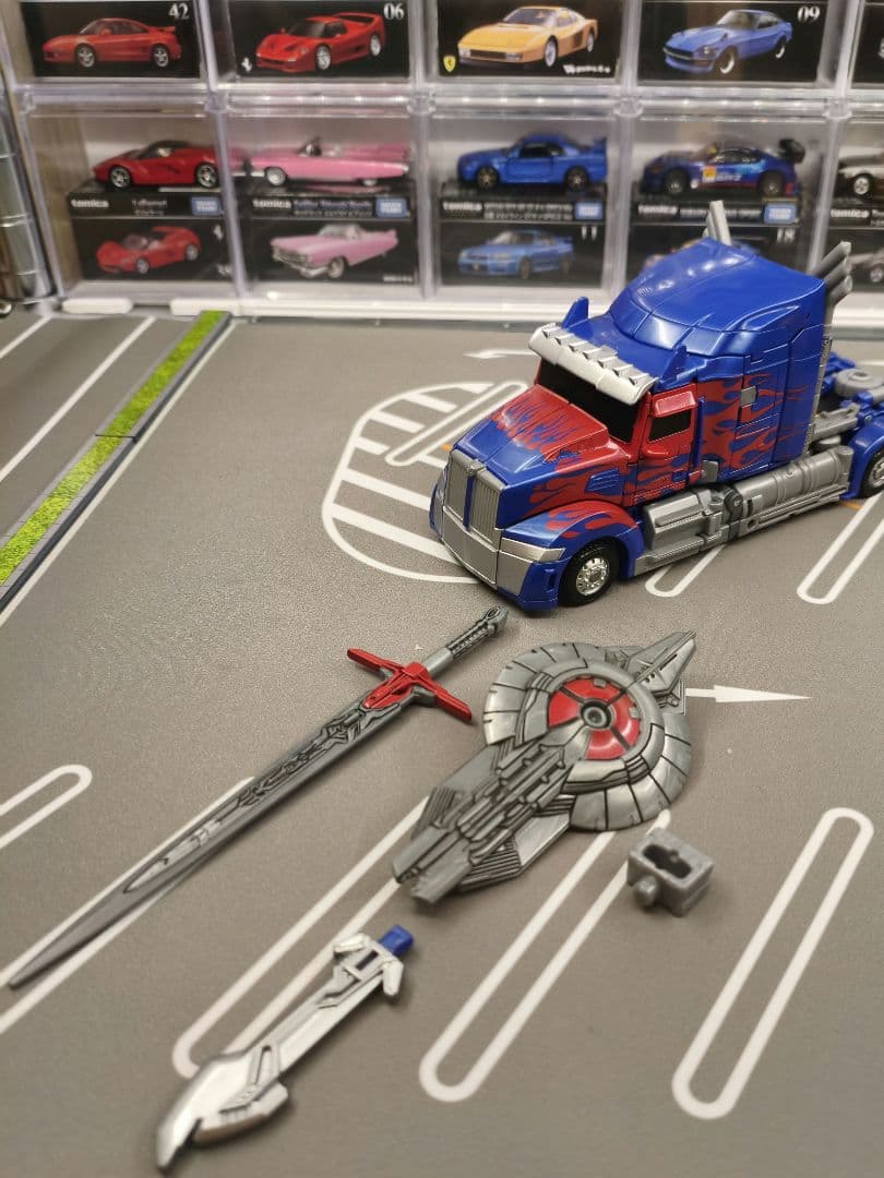 トランスフォーマー スタジオシリーズ オプティマス・プライム 最後の騎士王 塗装