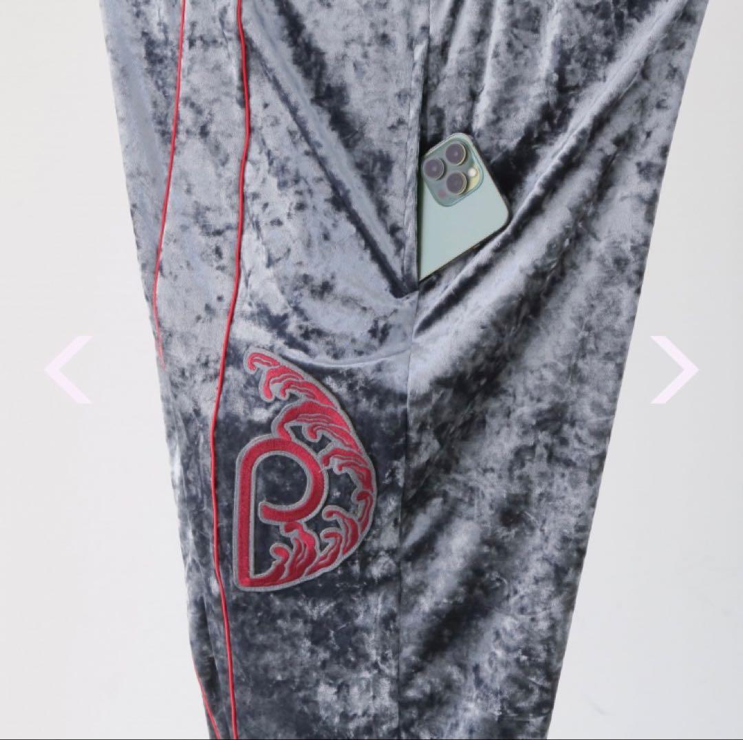 龍宮城　ベロア　上下セット　ジャケット　パンツ　dp