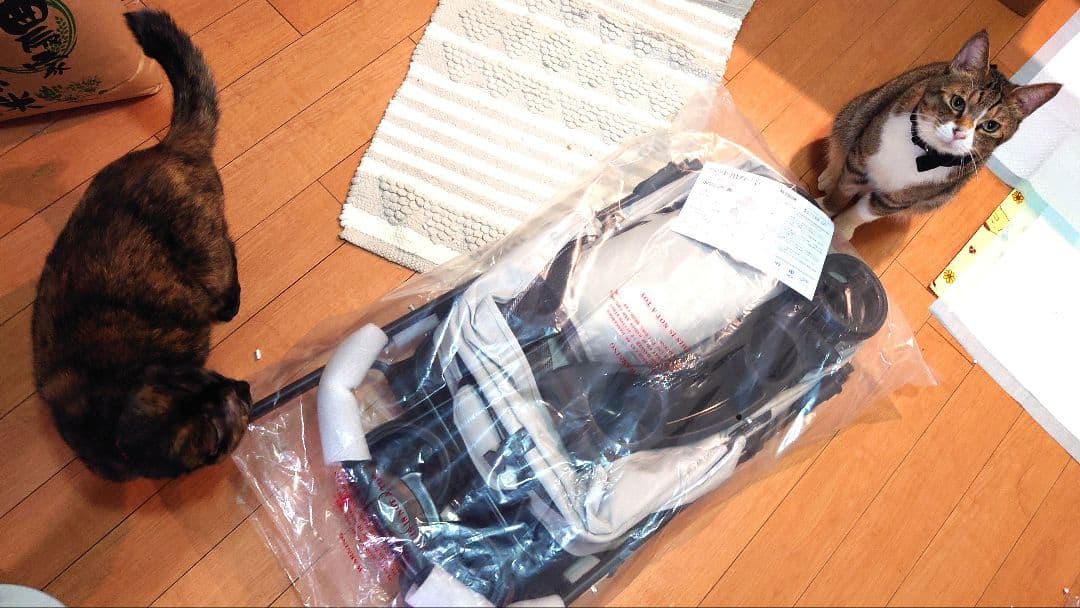 ペットカート グレー