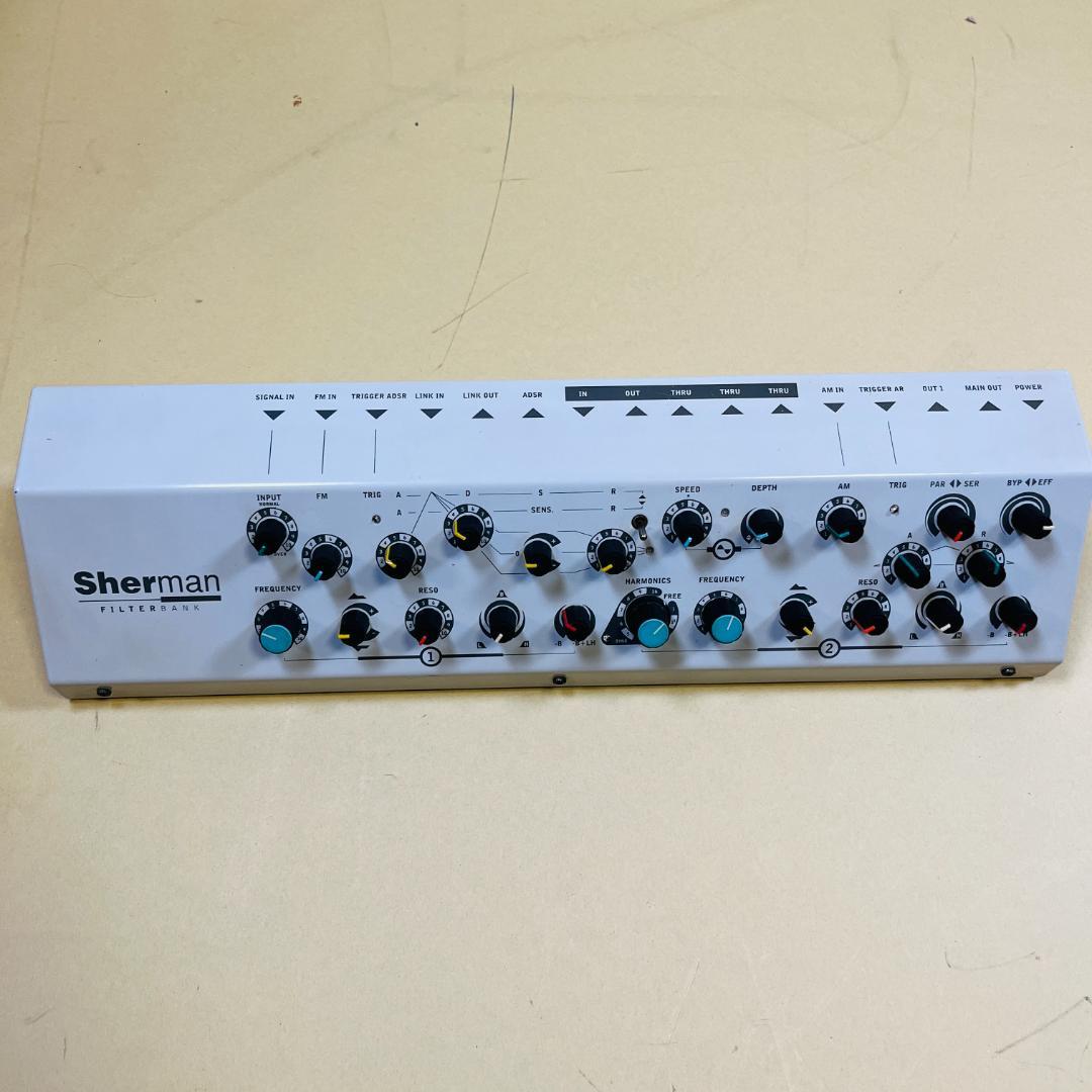 Sherman Filterbank ヴィンテージアナログフィルター 説明書付