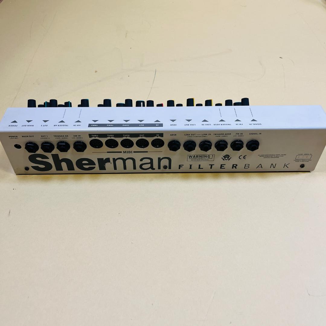 Sherman Filterbank ヴィンテージアナログフィルター 説明書付